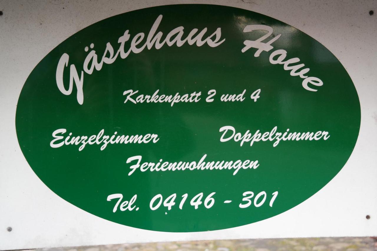 Gaestehaus Howe Stade Bagian luar foto